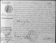 Acte de naissance de Albert Julien LACOMPTE 