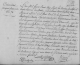 Acte de décès de CRINCKET Jacques François