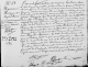 Acte de naissance de HEUGUE Angèle Maria