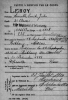 Acte de décès militaire de LEROY Aimable Emile Jules