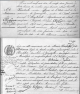 Acte de naissance de Octovia Julia KERFYSER 